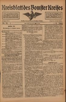 Kreisblatt des Bomster Kreises 1906.03.06 Nr19