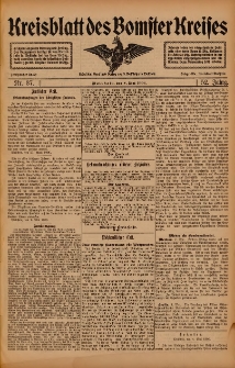 Kreisblatt des Bomster Kreises 1906.05.08 Nr37