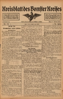 Kreisblatt des Bomster Kreises 1906.07.03 Nr53