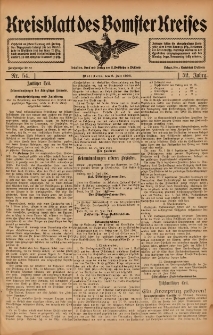 Kreisblatt des Bomster Kreises 1906.07.06 Nr54