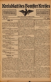 Kreisblatt des Bomster Kreises 1906.07.24 Nr59