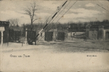 Gruss aus Posen. Kirchhofstor.