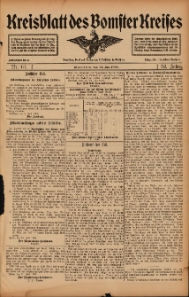 Kreisblatt des Bomster Kreises 1906.07.31 Nr61