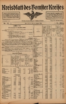 Kreisblatt des Bomster Kreises 1906.08.17 Nr66