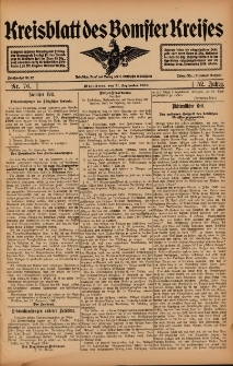Kreisblatt des Bomster Kreises 1906.09.21 Nr76