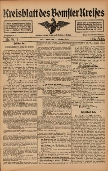 Kreisblatt des Bomster Kreises 1906.10.12 Nr82