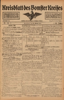 Kreisblatt des Bomster Kreises 1906.10.26 Nr86