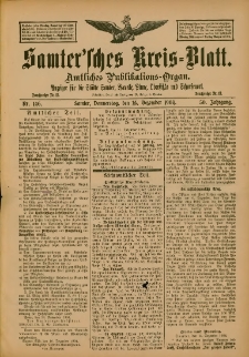 Samtersches Kreis-Blatt = Dziennik Powiatu Szamotulskiego 1904.12.15 Jg.50 Nr146