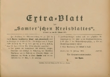 Extra-Blatt des Samterschen Kreisblattes 1905.02.25