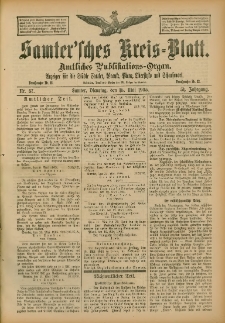 Samtersches Kreis-Blatt = Dziennik Powiatu Szamotulskiego 1905.05.16 Jg.51 Nr57