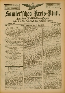 Samtersches Kreis-Blatt = Dziennik Powiatu Szamotulskiego 1905.05.18 Jg.51 Nr58