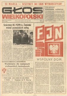 Głos Wielkopolski. 1980.03.22-23 R.36 nr66 Wyd.AB