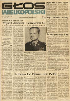 Głos Wielkopolski. 1981.10.19 R.37 nr205 Wyd.A
