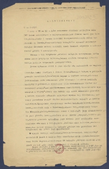 Koledzy!!!! : [Incipit:] Oto fakty: W nocy z 10 na 11 o g. 24 szturmowe oddziały policji - w sile 800 ludzi uzbrojonych w najnowocześniejsze środki walki jak tarcze, hełmy, bomby i ręczne karabiny maszynowe - otoczyły II Dom technik&oacute;w we Lwowie [...]