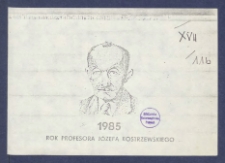 [Zaproszenie] : [Incipit:] Instytut Prahistorii UAM, Muzeum Archeologiczne, Zakład Archeologii Wielkopolski IHKM PAN, Komisja Arcgeologiczna PAN, Komisja Archeologiczna PTPN zaprasza na sesję naukową: "J&oacute;zef Kostrzewski - dzieło i dziedzictwo", kt&oacute;ra odbędzie się 2 i 3 grudnia 1985 r. w Muzeum Archeologicznym w Poznaniu, ul. Wodna 27