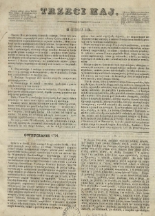 Trzeci Maj. 1839.12.10 Oddz.I p&oacute;łarkusz 1