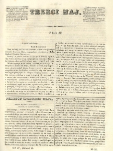 Trzeci Maj. 1843.05.27 R.4 Oddz.II p&oacute;łarkusz 20-21