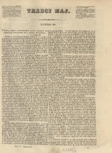 Trzeci Maj. 1845.01.23 R.6 Oddz.I p&oacute;łarkusz 1