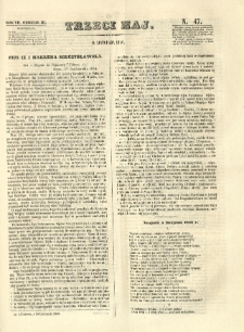 Trzeci Maj. 1846.11.14 R.7 Oddz.III N.47