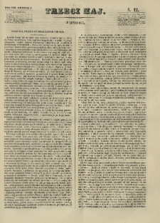Trzeci Maj. 1847.02.21 R.8 Oddz.I N.12