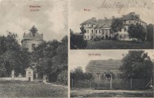 Siedlec. Kości&oacute;ł. Pałac. Probostwo.