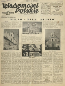 Wiadomości Polskie Polityczne i Literackie. 1941.06.08 R.2 Nr23