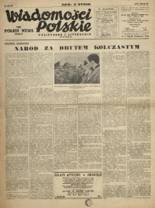 Wiadomości Polskie Polityczne i Literackie. 1941.08.31 R.2 Nr35