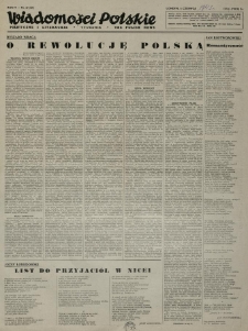 Wiadomości Polskie Polityczne i Literackie. 1943.06.06 R.4 Nr23