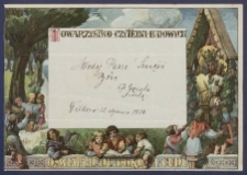Telegram patriotyczny : Oświata ludu dokona cudu [DZS 596 III]