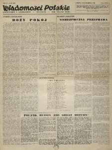 Wiadomości Polskie Polityczne i Literackie. 1943.10.17 R.4 Nr42