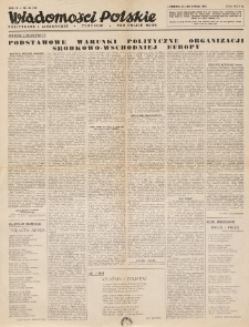 Wiadomości Polskie Polityczne i Literackie. 1943.11.28 R.4 Nr48