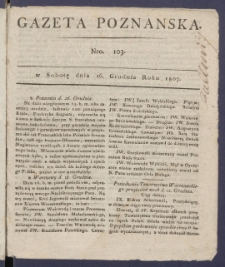Gazeta Poznańska R. 1807, nr 103