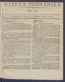 Gazeta Poznańska R. 1807, nr 11