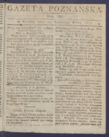 Gazeta Poznańska R. 1807, nr 30