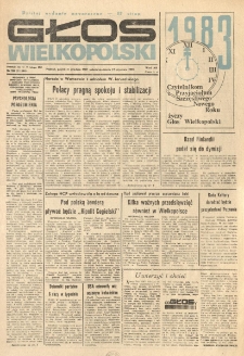Głos Wielkopolski. 1982.12.31-1983.01.02 R.38 nr225 Wyd.AB