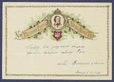 Telegram patriotyczny : Nie rzucim ziemi skąd nasz r&oacute;d [DZS 83 III]
