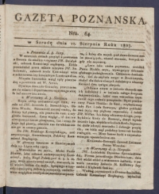 Gazeta Poznańska R. 1807, nr 64