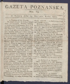 Gazeta Poznańska R. 1807, nr 69