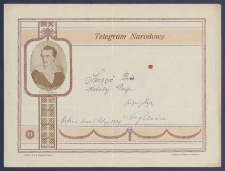 Telegram patriotyczny : Telegram narodowy