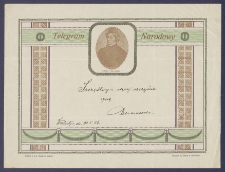 Telegram patriotyczny : Telegram narodowy