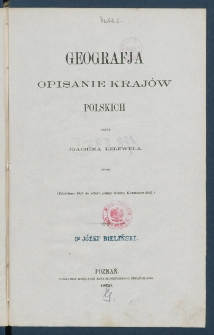 Geografja : opisanie kraj&oacute;w polskich.