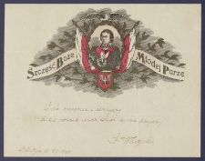 Telegram patriotyczny : Szczęść Boże Młodej Parze