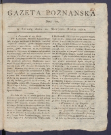 Gazeta Poznańska R. 1811, nr 67