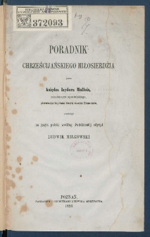 Poradnik chrześcijańskiego miłosierdzia.