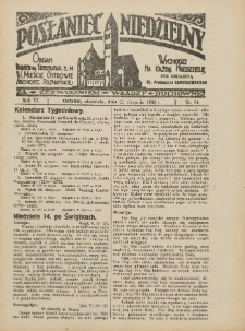 Posłaniec Niedzielny: organ Parafii św. Stanisława BM w Mieście Ostrowie Archidiec. Poznańskiej 1932.08.21 R.6 Nr34