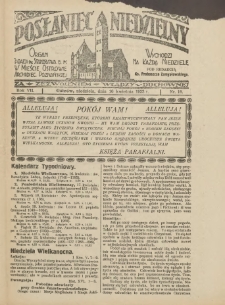 Posłaniec Niedzielny: organ Parafii św. Stanisława BM w Mieście Ostrowie Archidiec. Poznańskiej 1933.04.16 R.7 Nr16