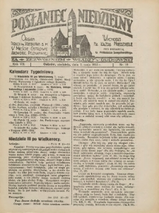 Posłaniec Niedzielny: organ Parafii św. Stanisława BM w Mieście Ostrowie Archidiec. Poznańskiej 1933.05.07 R.7 Nr19