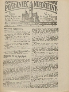 Posłaniec Niedzielny: organ Parafii św. Stanisława BM w Mieście Ostrowie Archidiec. Poznańskiej 1933.11.12 R.7 Nr46