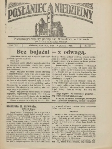 Posłaniec Niedzielny: organ Parafii św. Stanisława BM w Mieście Ostrowie Archidiec. Poznańskiej 1933.12.10 R.7 Nr50