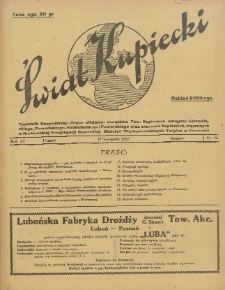 Świat Kupiecki. Tygodnik Gospodarczy- Organ oficjalny Związk&oacute;w Tow. Kupieckich (...) 1927.11.12 R.3 Nr 46
